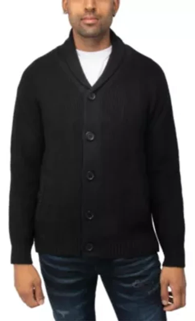 Big & Tall Shawl Collar Cardigan