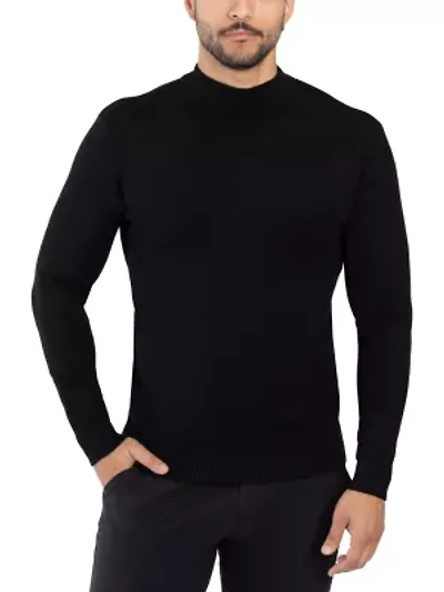 Men's Mock Neck Sweater