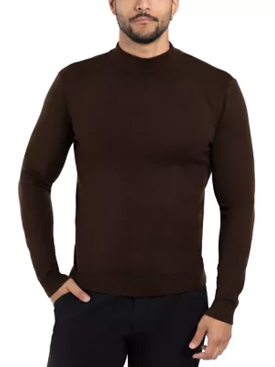 Big & Tall Mock Neck Sweater