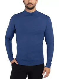Big & Tall Mock Neck Sweater