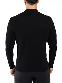 Men's Mock Neck Sweater
