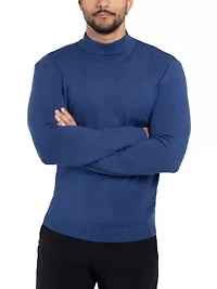 Big & Tall Mock Neck Sweater