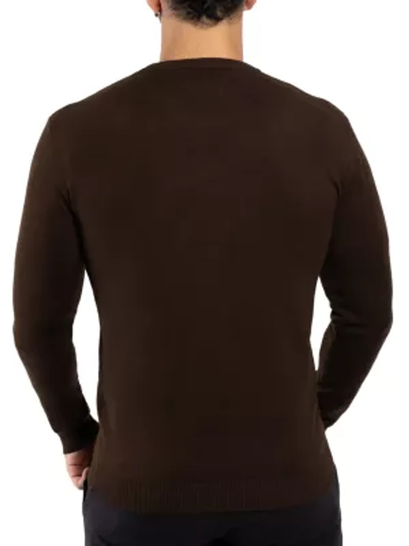 Big & Tall Basic Crewneck Sweater