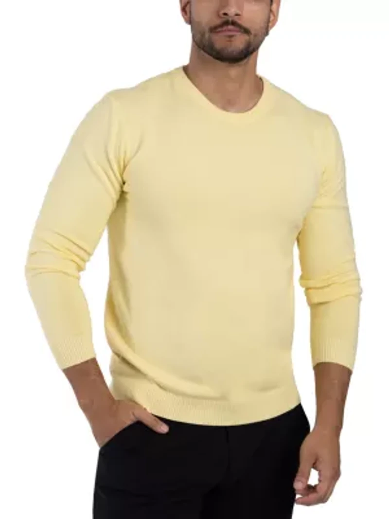 Big & Tall Basic Crewneck Sweater
