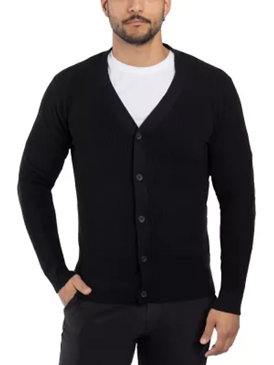 Men's Cotton Cardigan Sweater