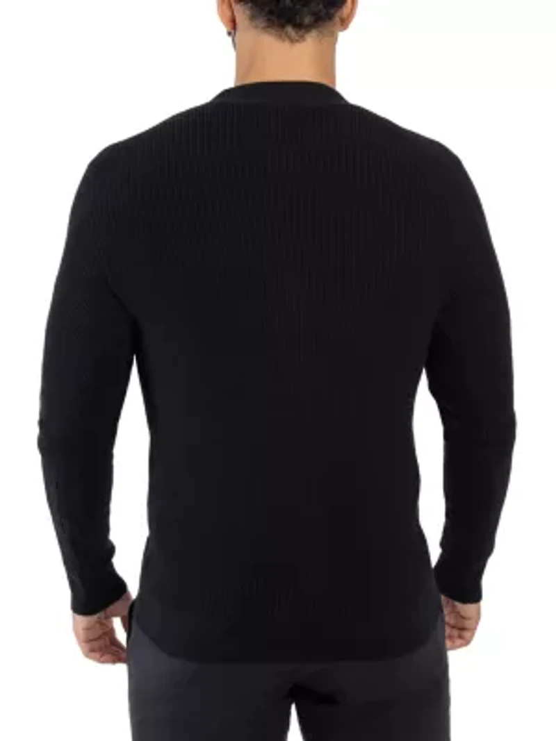 Men's Cotton Cardigan Sweater