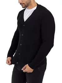 Men's Cotton Cardigan Sweater