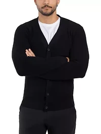 Men's Cotton Cardigan Sweater