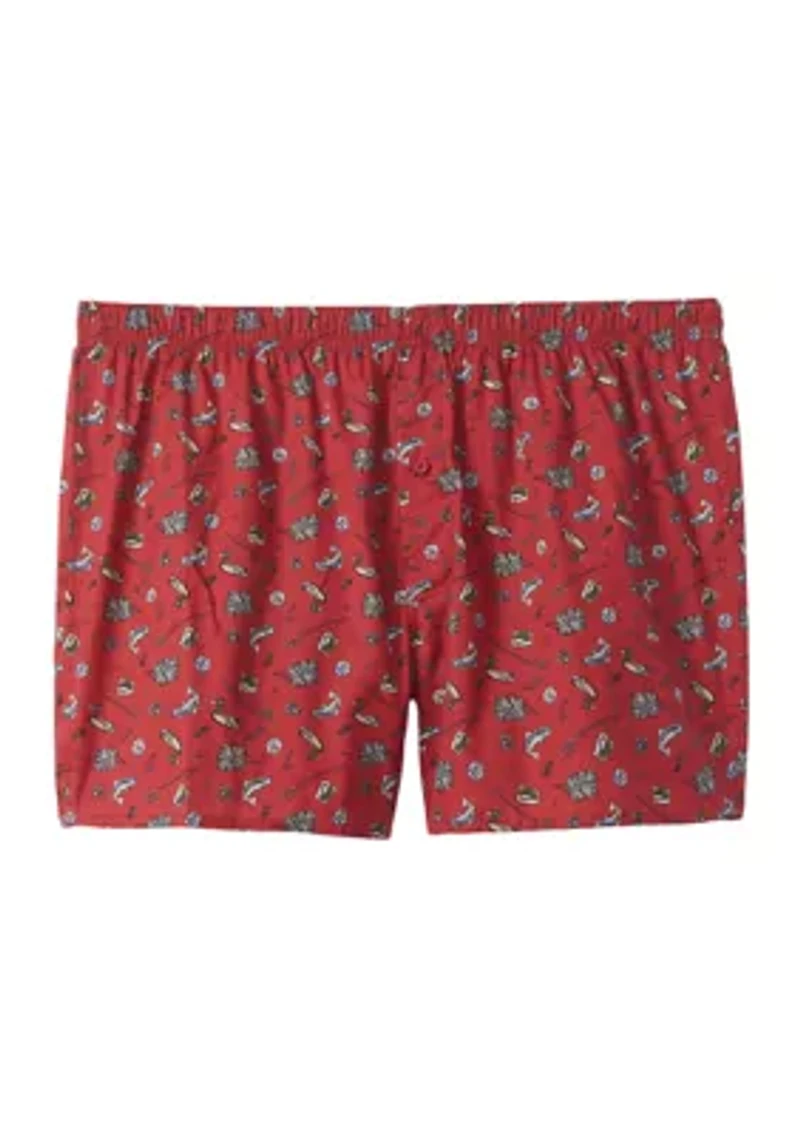 Big & Tall Fishing Boxers