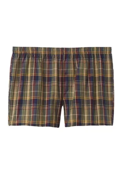 Big & Tall Plaid Boxers