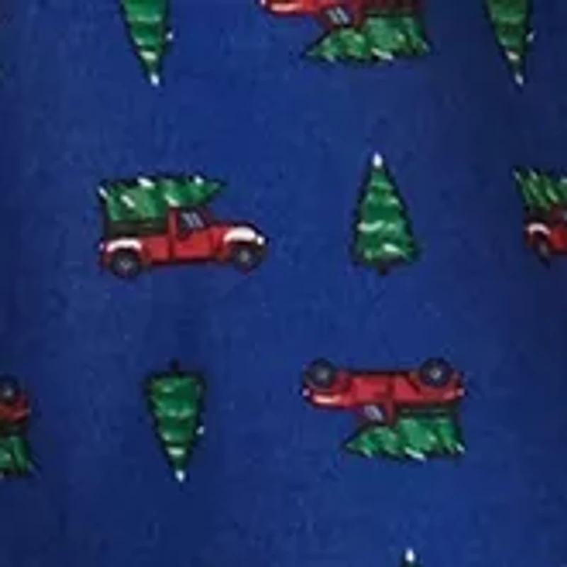 Big & Tall Holiday Truck Printed Boxers