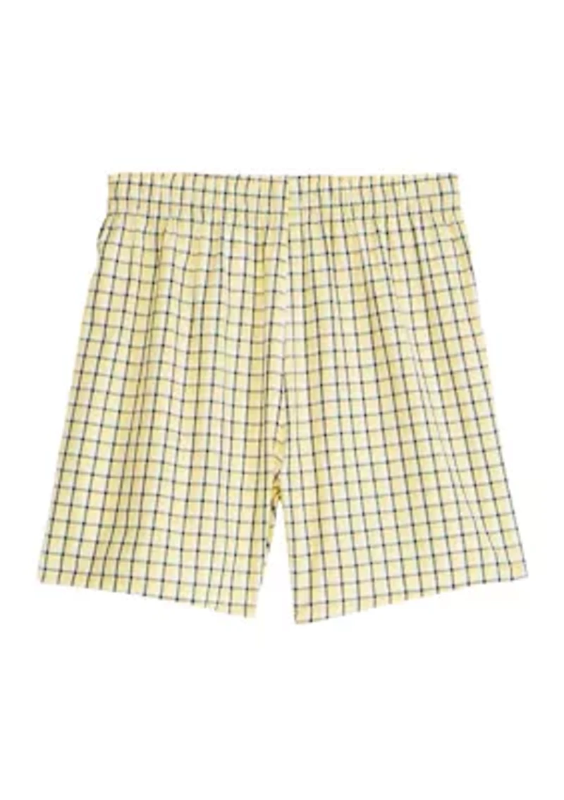 Grid Plaid Boxers