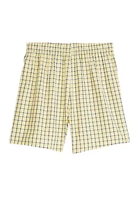 Grid Plaid Boxers