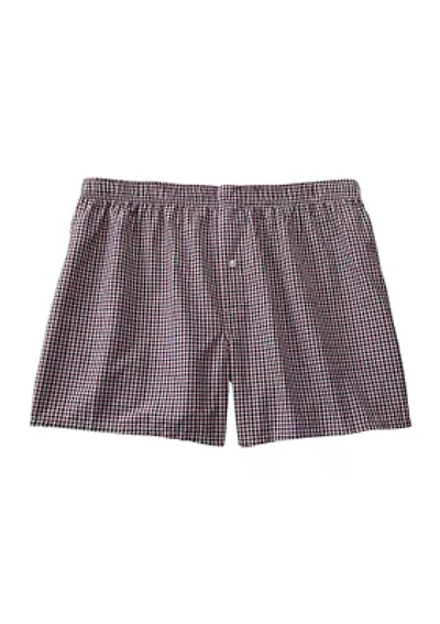 Big & Tall Plaid Boxers