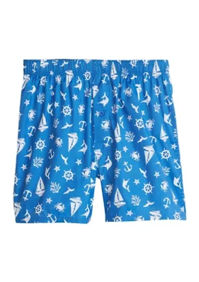 Nautical Blue Boxers