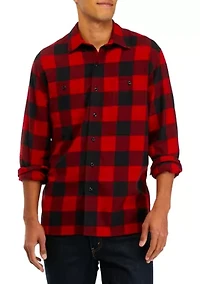 Long Sleeve 2 Pocket Flannel Shirt