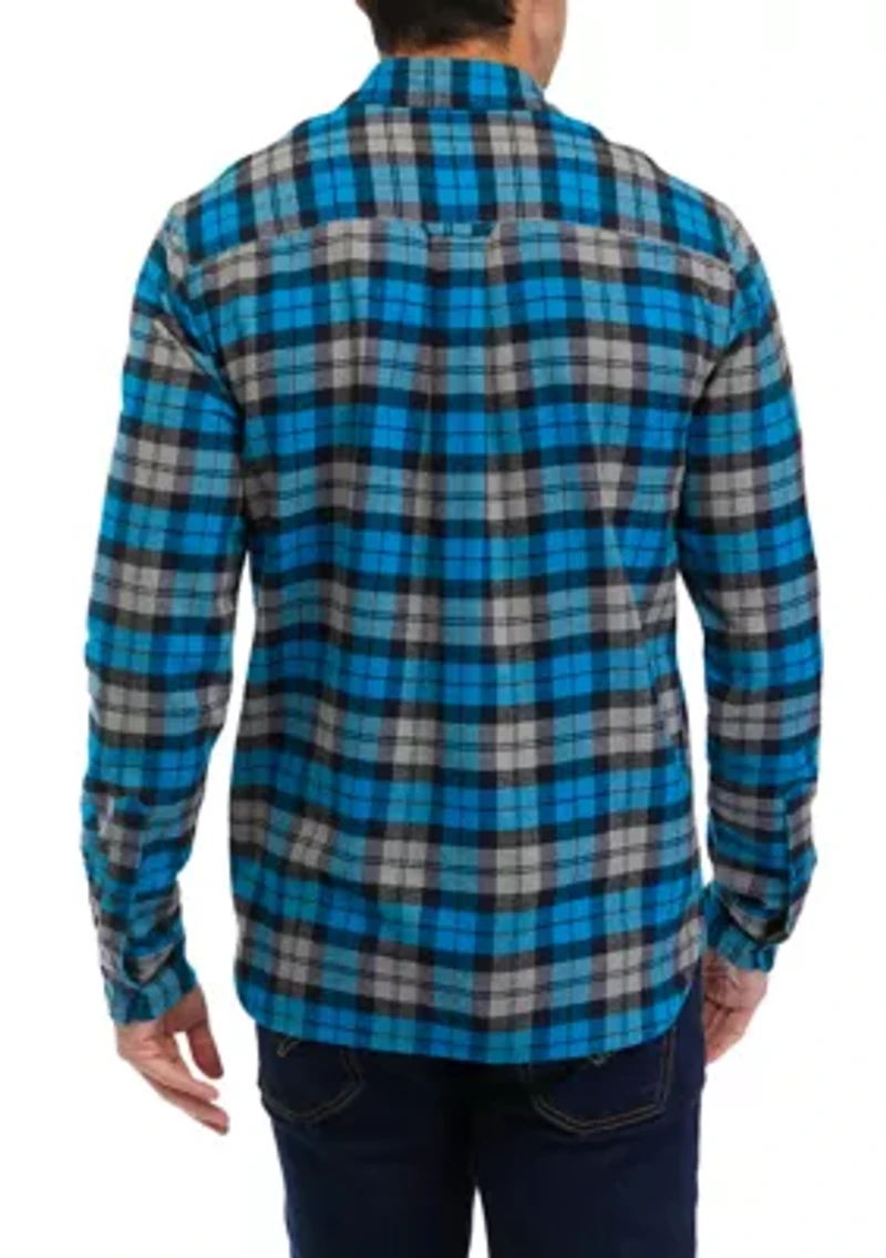 Long Sleeve 2 Pocket Flannel Shirt