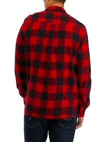 Long Sleeve 2 Pocket Flannel Shirt