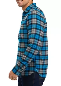 Long Sleeve 2 Pocket Flannel Shirt