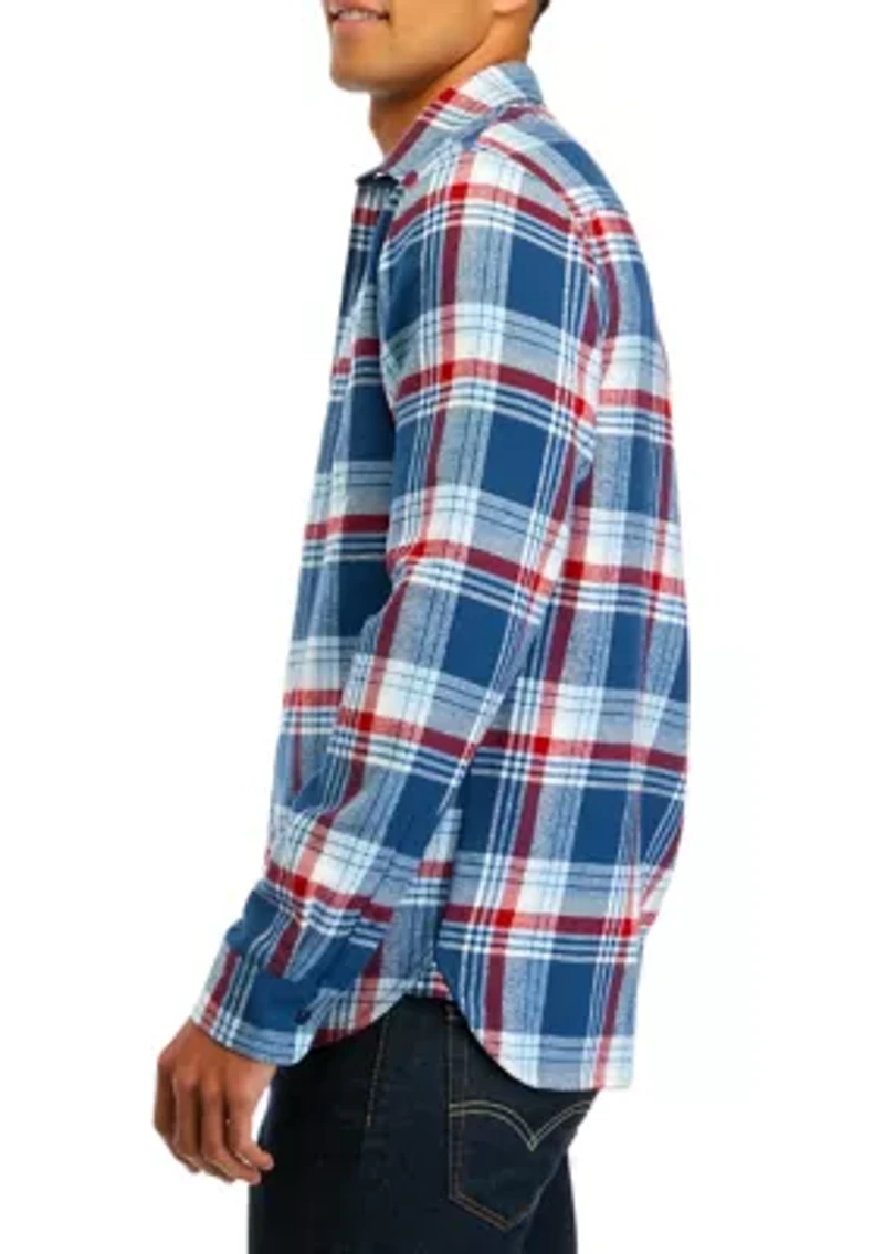Long Sleeve 2 Pocket Flannel Shirt