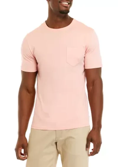 Short Sleeve Pocket Solid T-Shirt