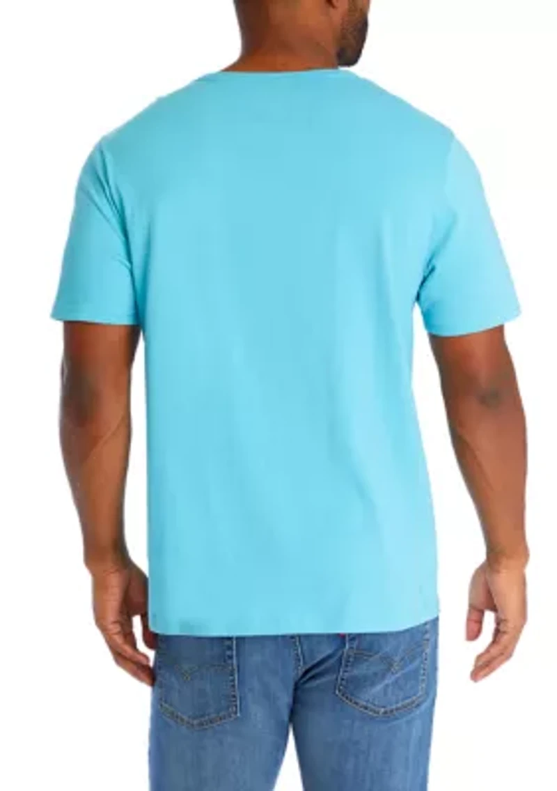 Short Sleeve Pocket Solid T-Shirt