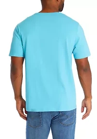 Short Sleeve Pocket Solid T-Shirt