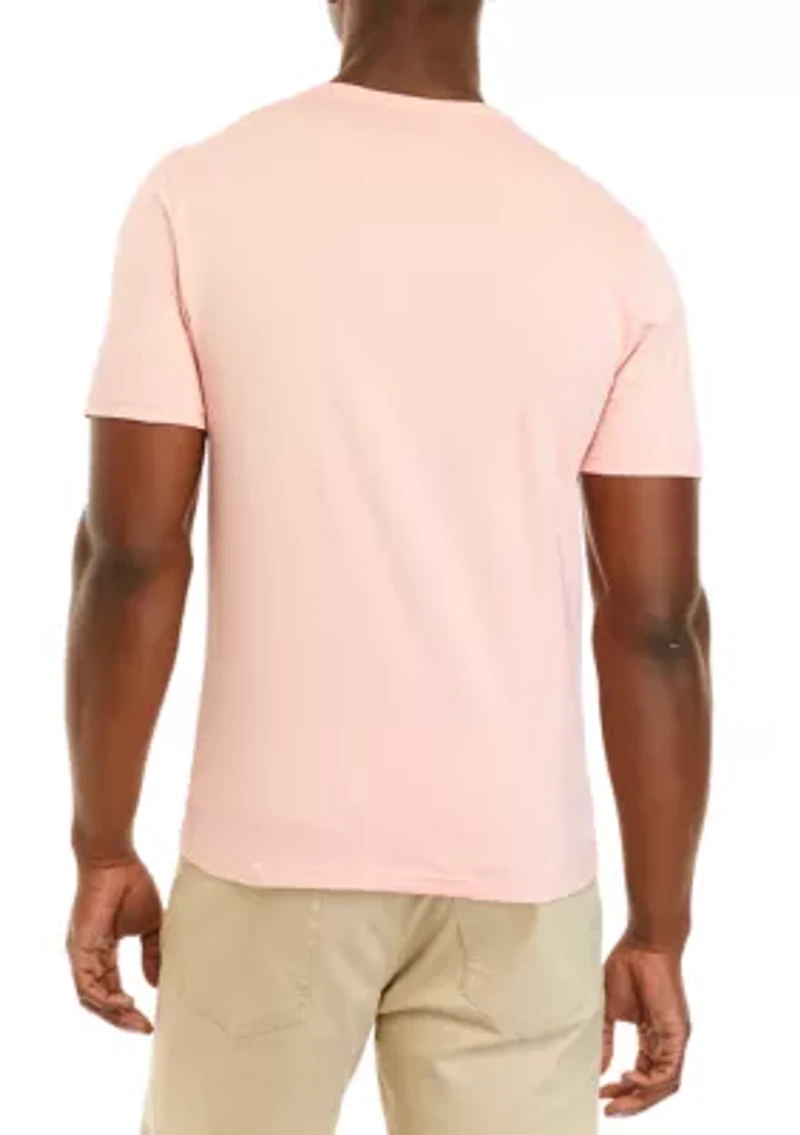 Short Sleeve Pocket Solid T-Shirt