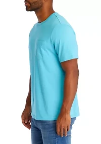 Short Sleeve Pocket Solid T-Shirt