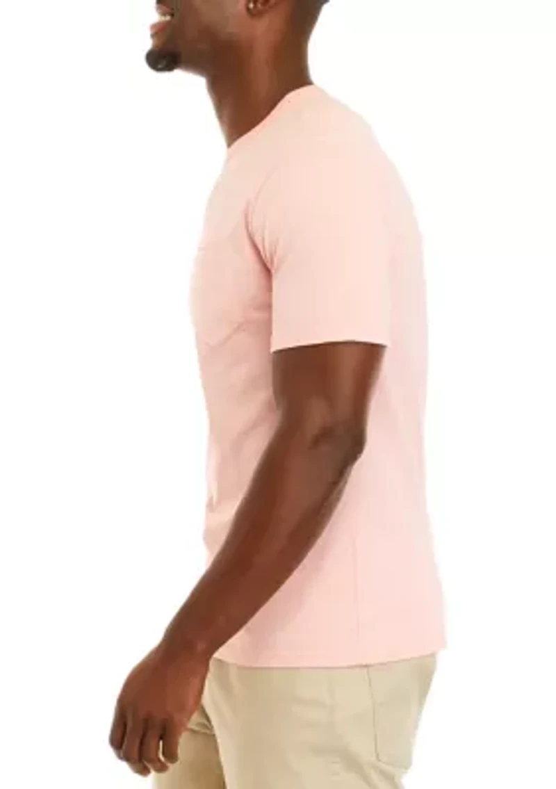 Short Sleeve Pocket Solid T-Shirt