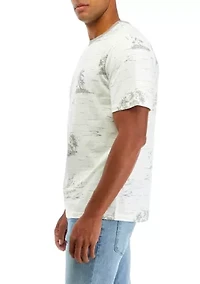 Printed Crew Neck T-Shirt