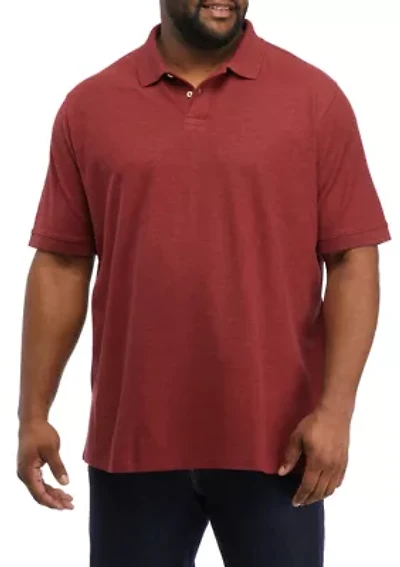 Big & Tall Piqué Polo Shirt