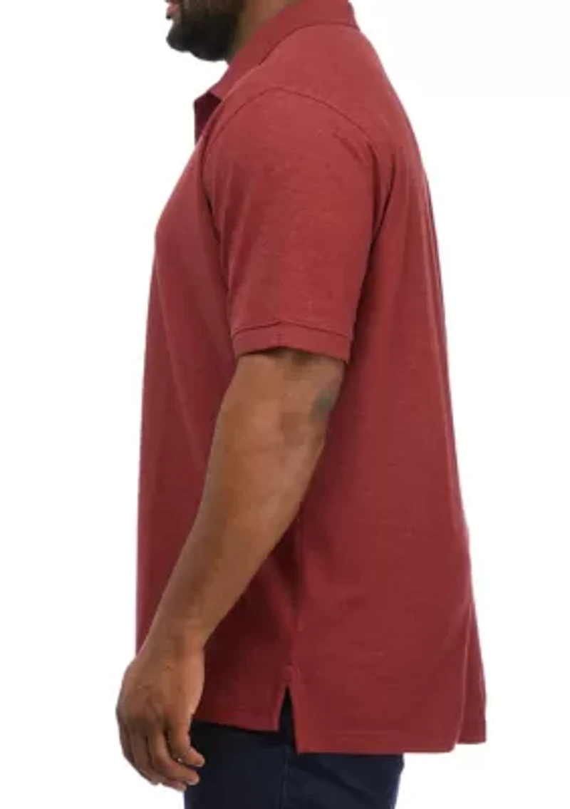 Big & Tall Piqué Polo Shirt