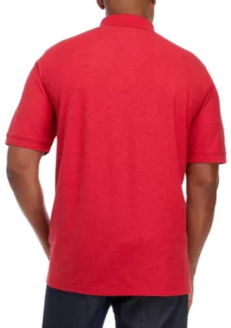 Big & Tall Short Sleeve Polo Shirt