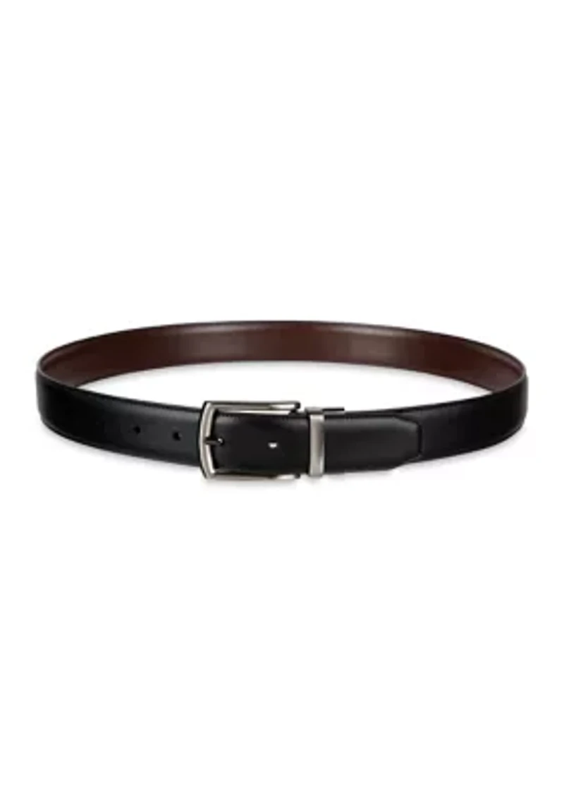 Men's Reversible Stretch Dress Belt