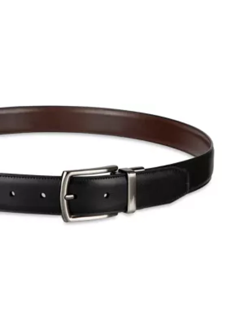 Men's Reversible Stretch Dress Belt