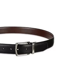 Men's Reversible Stretch Dress Belt
