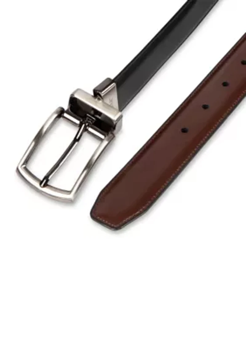 Men's Reversible Stretch Dress Belt