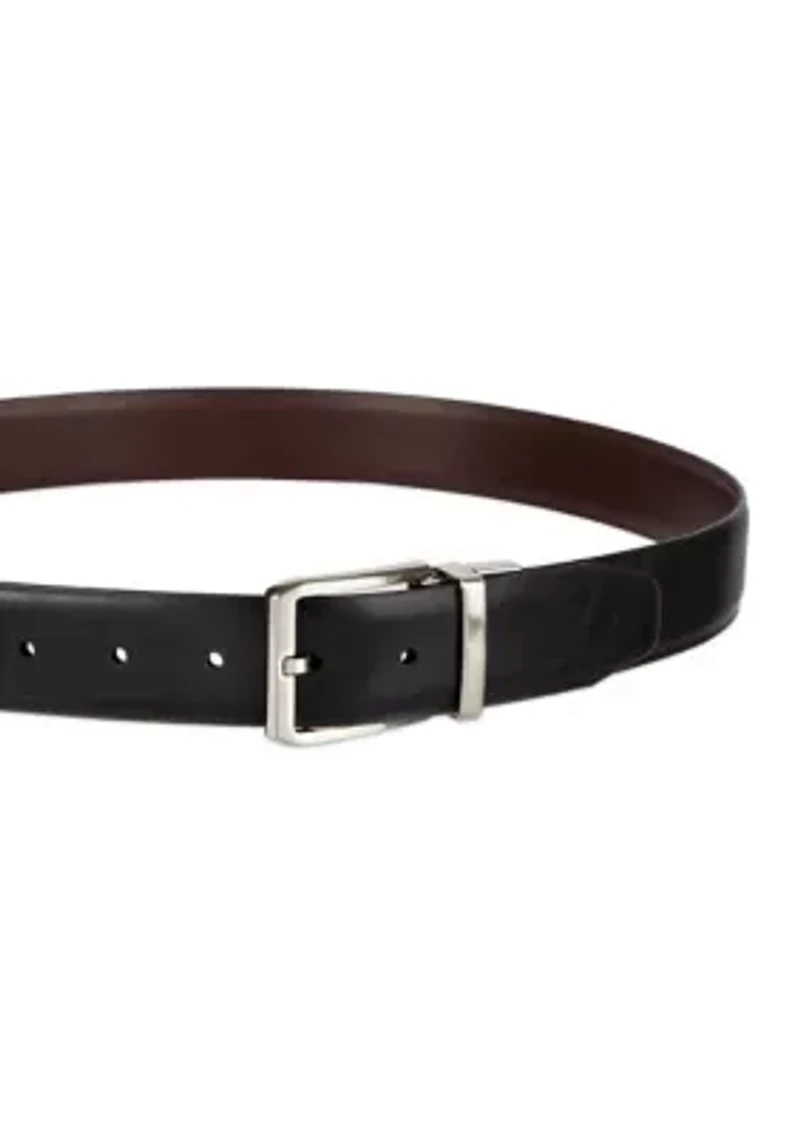 Men's Reversible Stretch Dress Belt