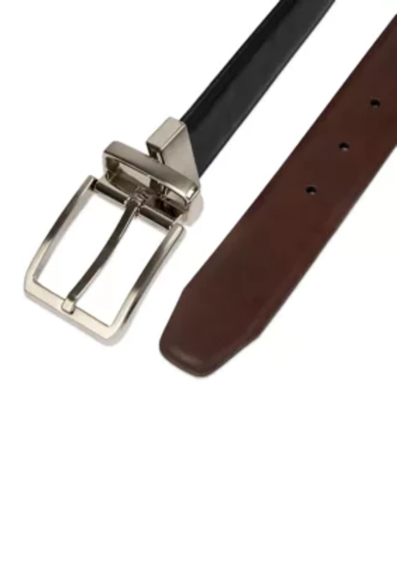 Men's Reversible Stretch Dress Belt
