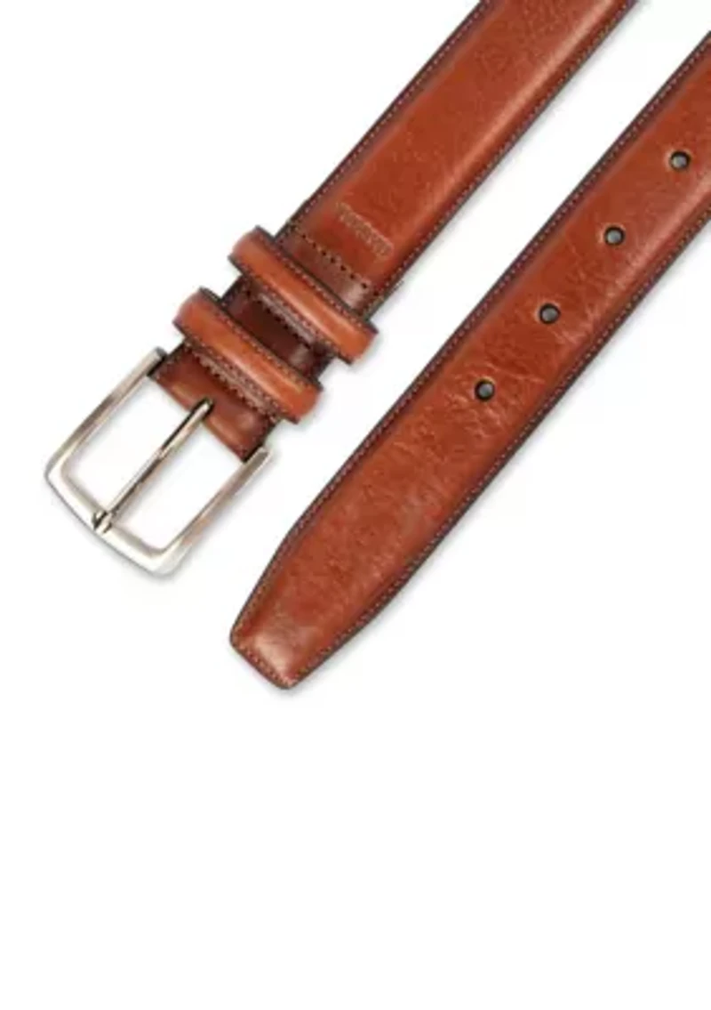 Haggar Men's Double Loop Casual Belt