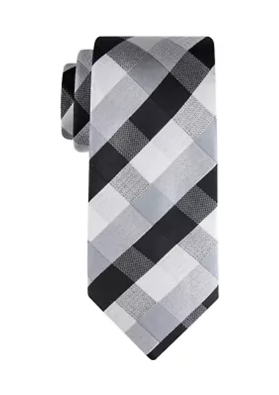 Check Plaid Tie