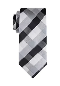 Check Plaid Tie