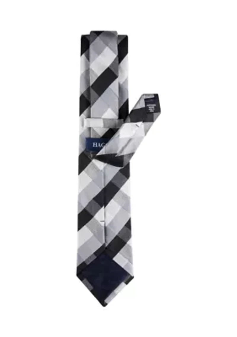 Check Plaid Tie