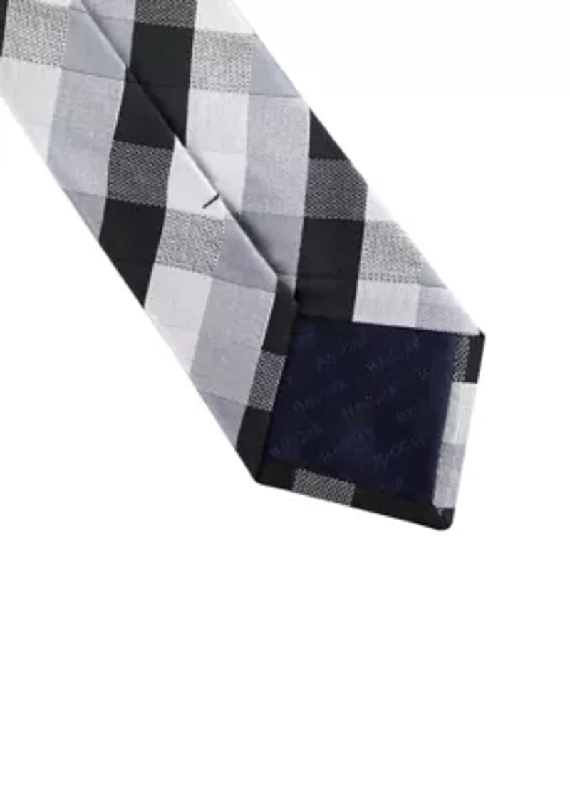 Check Plaid Tie