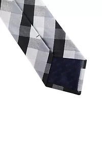 Check Plaid Tie