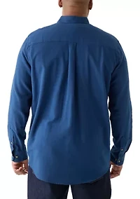 Big & Tall Long Sleeve Flannel Shirt