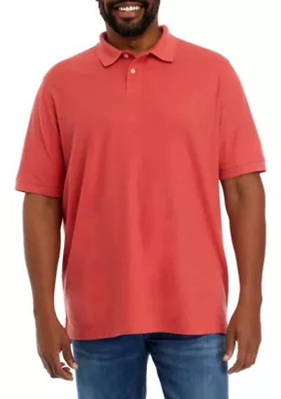 Big & Tall Piqué Polo Shirt