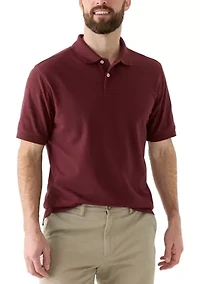 Short Sleeve Piqué Polo Shirt