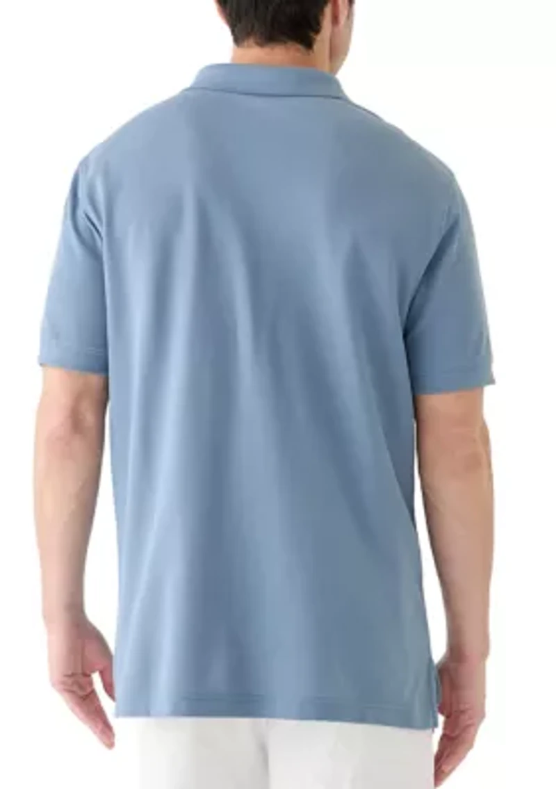 Short Sleeve Piqué Polo Shirt